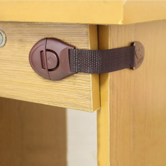1 Pcs Door Lock Baby Safety Cabinet Wardrobe Refrigerator Belt Kids Children Drawer Security Protection Closet Fridge Meuble