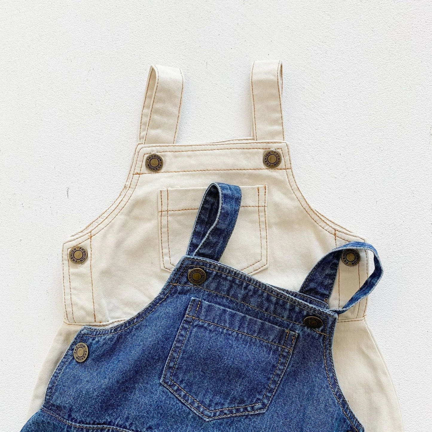 2025 New Summer Baby Boy Denim Bodysuit Sleeveless Girls Overalls Toddler Kids Casual Clothes 0-3 Years