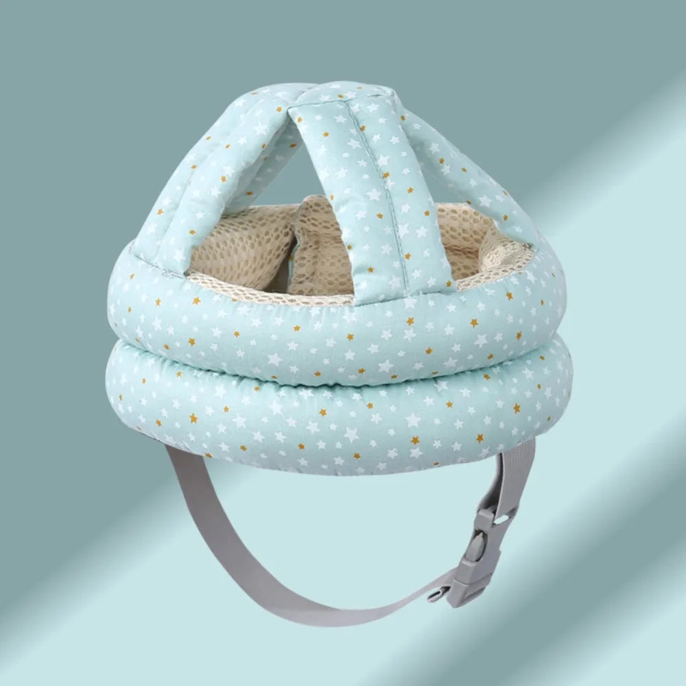 Comfortable Adjustable Baby Protection Hat Breathable Soft Head Protection Headgear Anti-fall Safety Anti-fall Pad Toddler