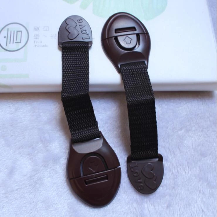 1 Pcs Door Lock Baby Safety Cabinet Wardrobe Refrigerator Belt Kids Children Drawer Security Protection Closet Fridge Meuble
