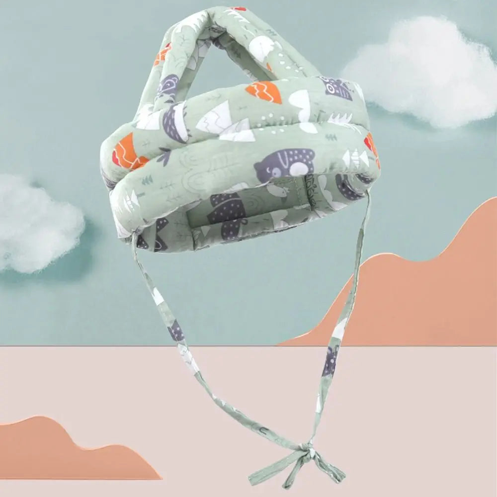Comfortable Adjustable Baby Protection Hat Breathable Soft Head Protection Headgear Anti-fall Safety Anti-fall Pad Toddler