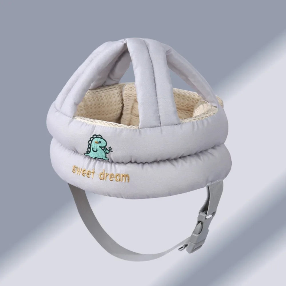 Comfortable Adjustable Baby Protection Hat Breathable Soft Head Protection Headgear Anti-fall Safety Anti-fall Pad Toddler