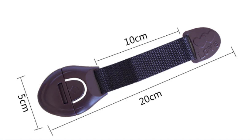 1 Pcs Door Lock Baby Safety Cabinet Wardrobe Refrigerator Belt Kids Children Drawer Security Protection Closet Fridge Meuble