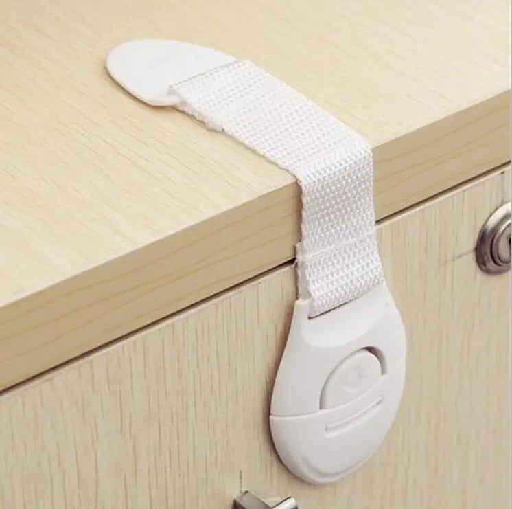 1 Pcs Door Lock Baby Safety Cabinet Wardrobe Refrigerator Belt Kids Children Drawer Security Protection Closet Fridge Meuble